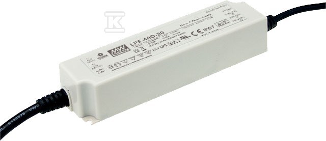 Alimentation LED 40W 30V 1.34A - LPF-40D-30